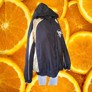 NHL Pittsburgh Penguins Insulated Jacket‎ with Logo on Back Size Large